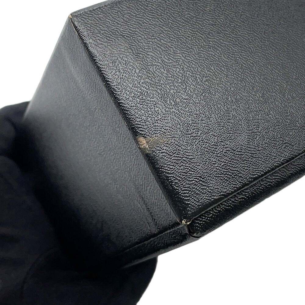 CHANEL Black Lambskin Leather Logo Wallet - Picture 13 of 16